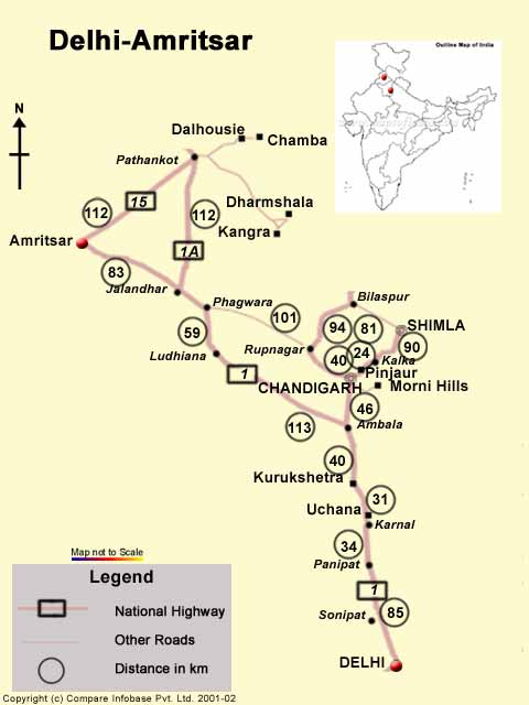Delhi To Phagwara Distance By Road Road Map From Delhi To Amritsar Delhi To Phagwara Distance By Road Road Map From Delhi To Amritsar