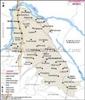 Hoshiarpur District Map