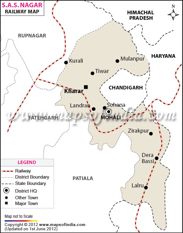 Railway Map of SAS