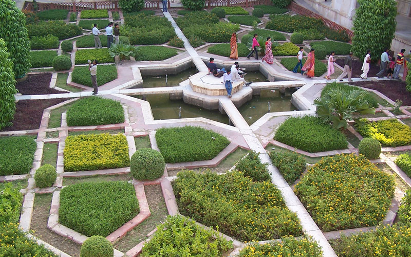 Aram Bagh in the Amber Fort