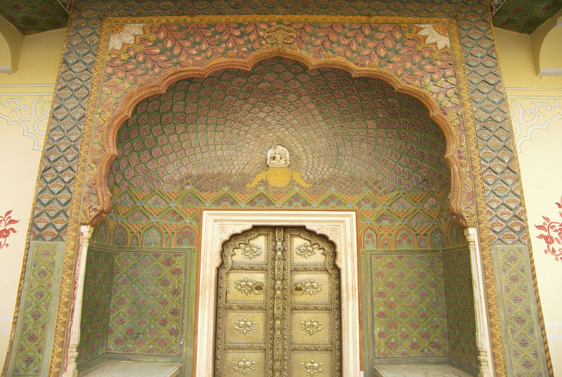 Lotus Gate at Pitam Niwas Chowk