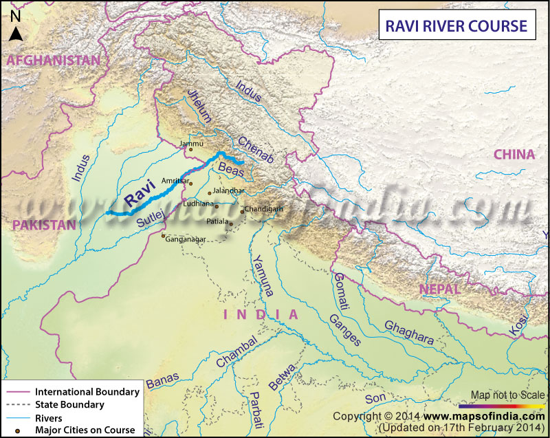 Ravi River Course Map