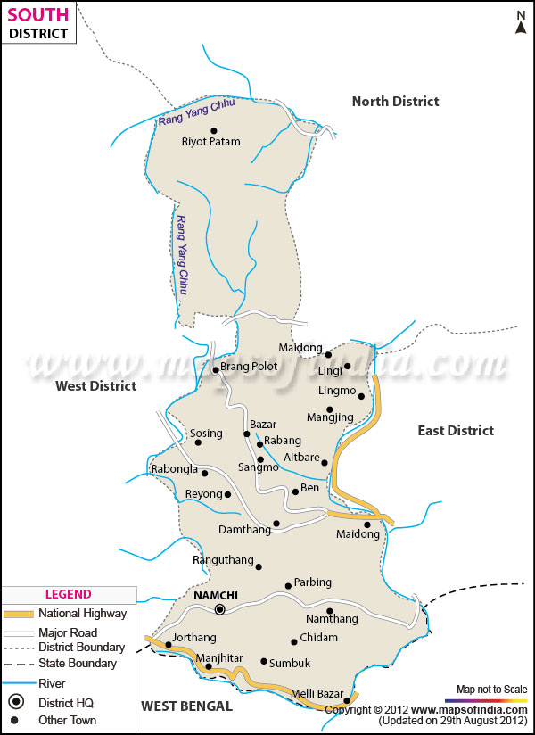 South District Map