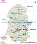 West Districts Map