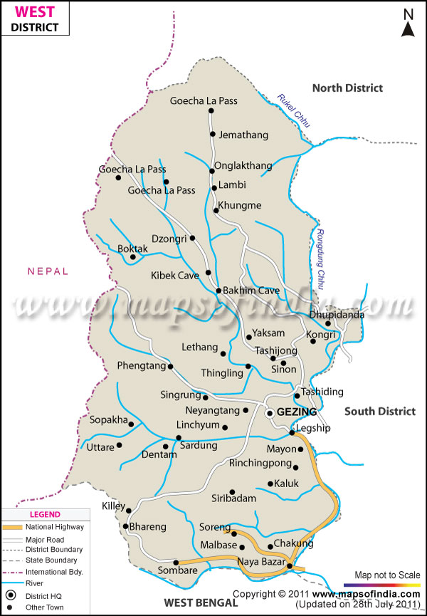West District Map