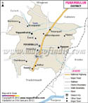 Perambalur District Map