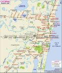 Chennai Railway Map