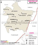 Perambalur Railway Map
