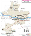 Tiruchirappalli Railway Map