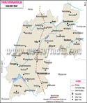 Tiruvannamalai Railway Map