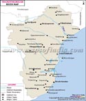 Thoothukudi River Map