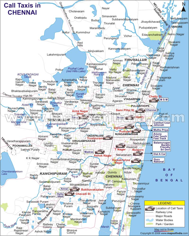Call Taxies in Chennai