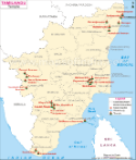 Tamilnadu Temples and Shrines Map
