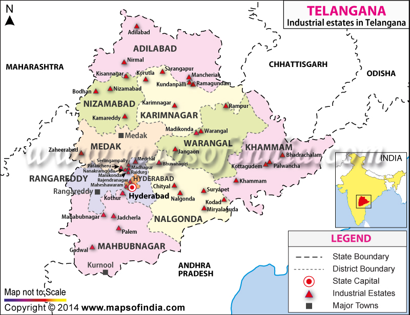 Industrial Estates in Telangana