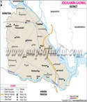 jogulamba District Map