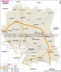 Medchal District Map