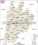 Siddipet District Map