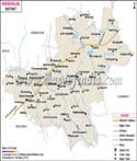 Warangal District Map