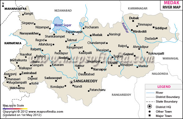 River Map of Medak