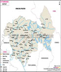 Uttarkashi District Map