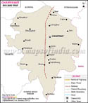 Champawat Railway Map