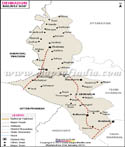 Dehradun Railway Map