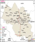 Nainital Railway Map