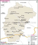 Rudraprayag Road Map