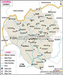 Garhwal District Map