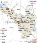 Barddhaman District Map
