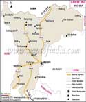 Darjiling Road Map