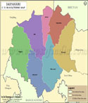 Jalpaiguri Tehsil Map