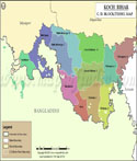 Kochbihar Tehsil Map
