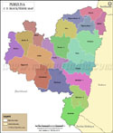 Puruliya Tehsil Map