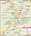 Darjeeling City Map