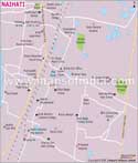 Naihati City Map