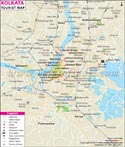Kolkata Travel Map