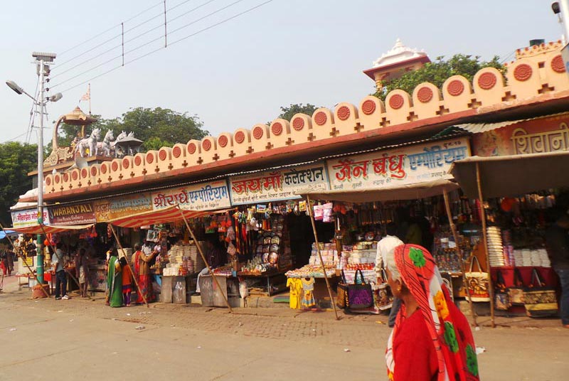 Shops outside the Krishna Janmabhoomi Temple