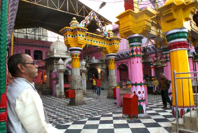 Man Worshipping at Vishram Ghat