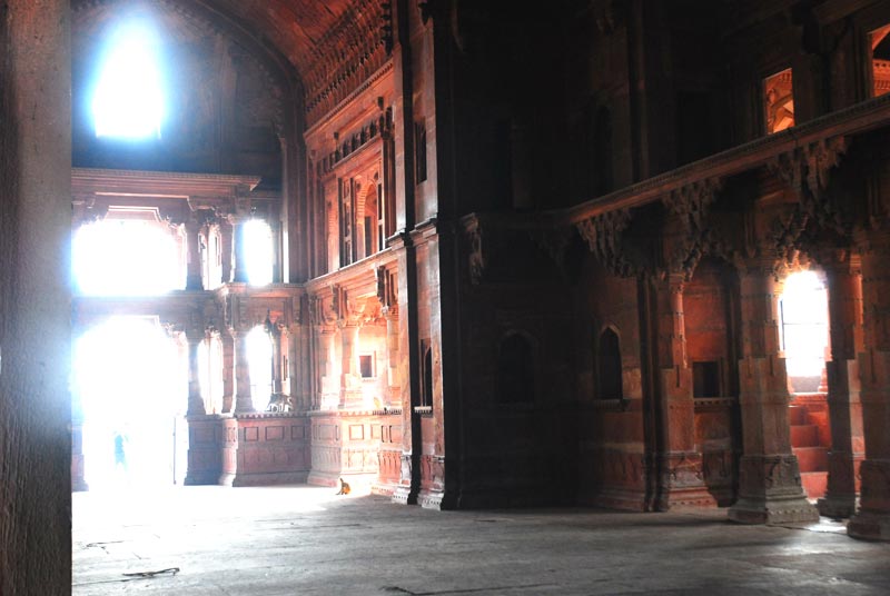 Inner view of Govind Dev Temple Vrindavan