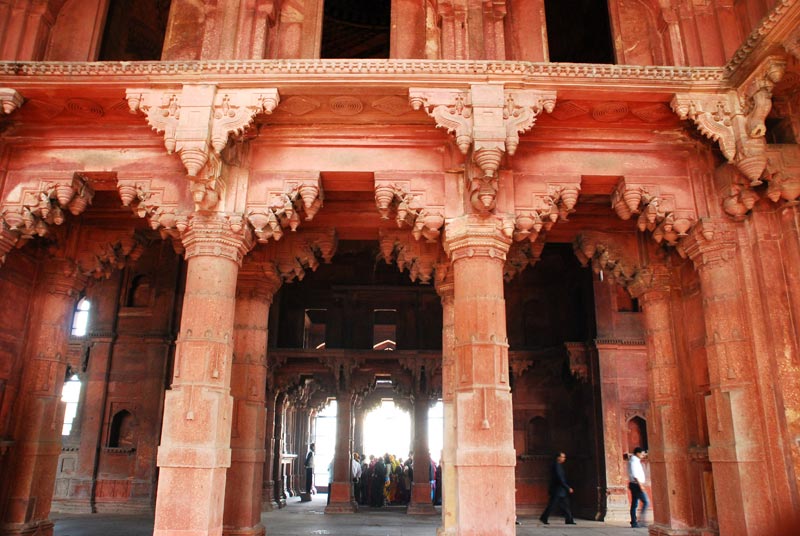 Interiors of Govind Dev Temple Vrindavan