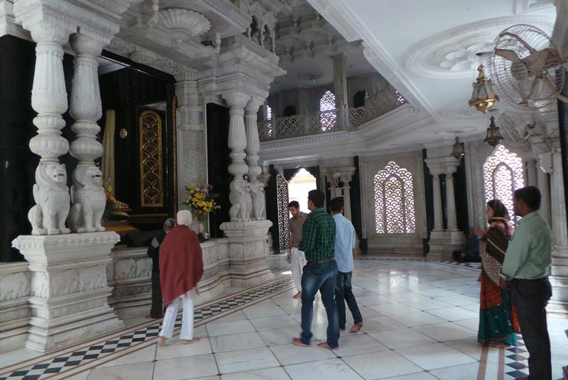 Interiors of ISKCON Temple Vrindavan