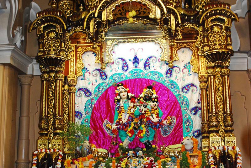 Krishna Balaram at ISKCON Temple Vrindavan