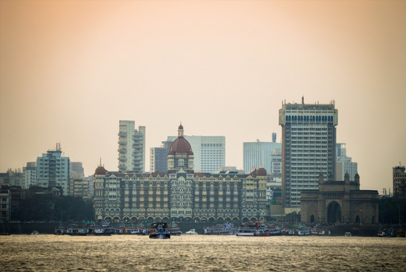 The famous Taj Hotel of Mumbai