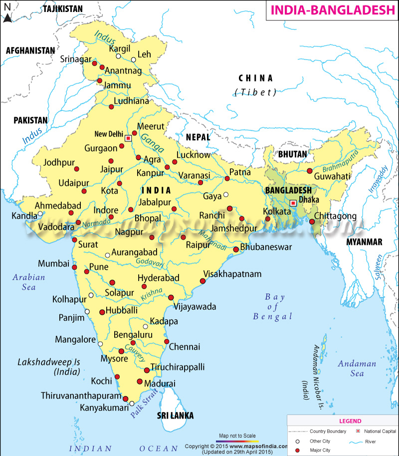 District Distance Chart Bangladesh