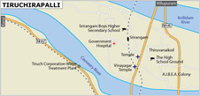 Location of Trichy