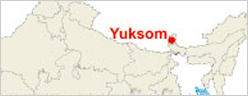 Location of Yuksom