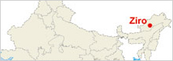 Location of Ziro