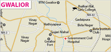 Location of Surat