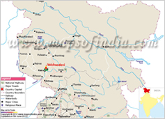 Location of Kalimpong